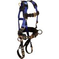 Falltech FallTech Foreman 3-D Full Body Harness, 3 D-rings, Size SM/M 7073SM